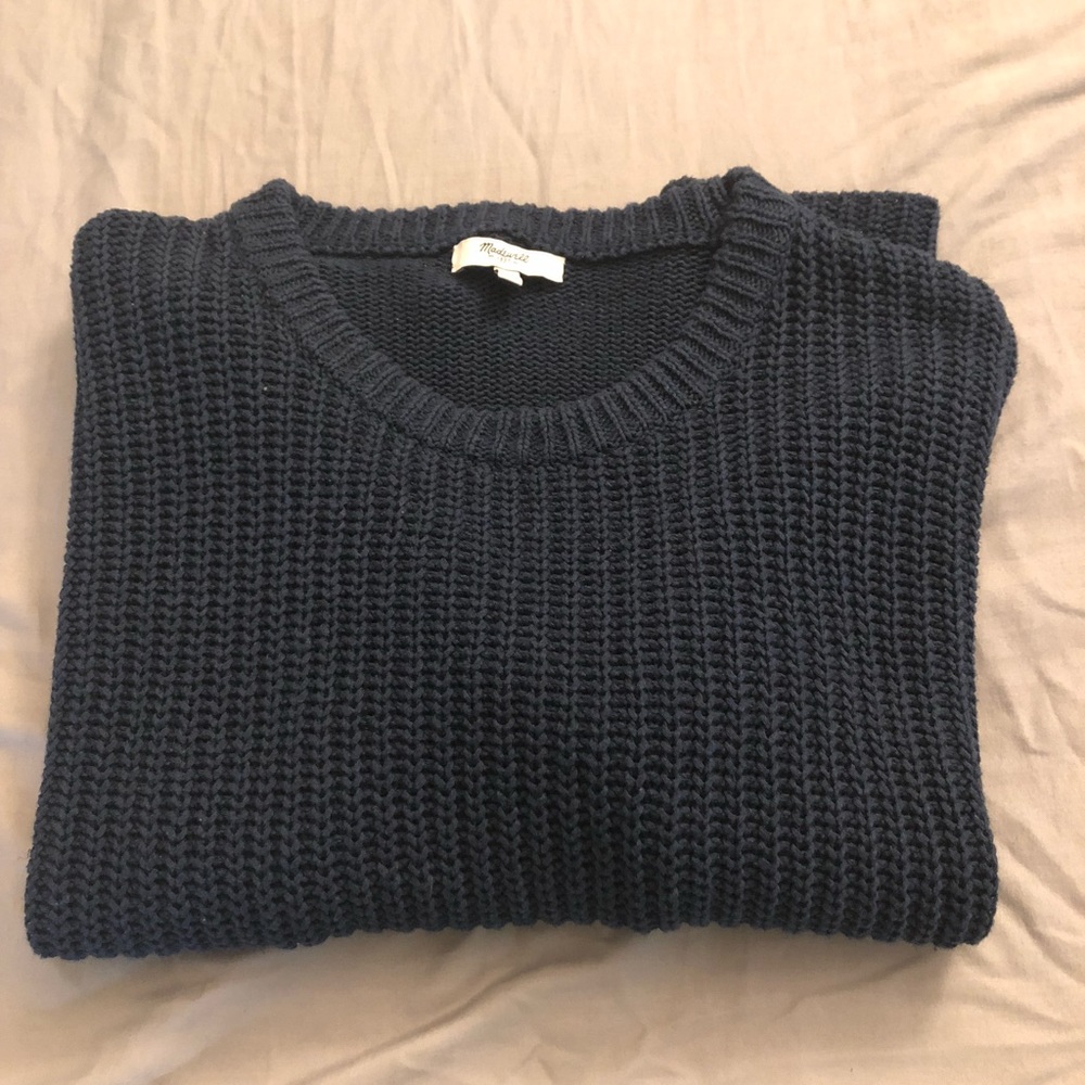Madewell Oversized Cable Knit Sweater